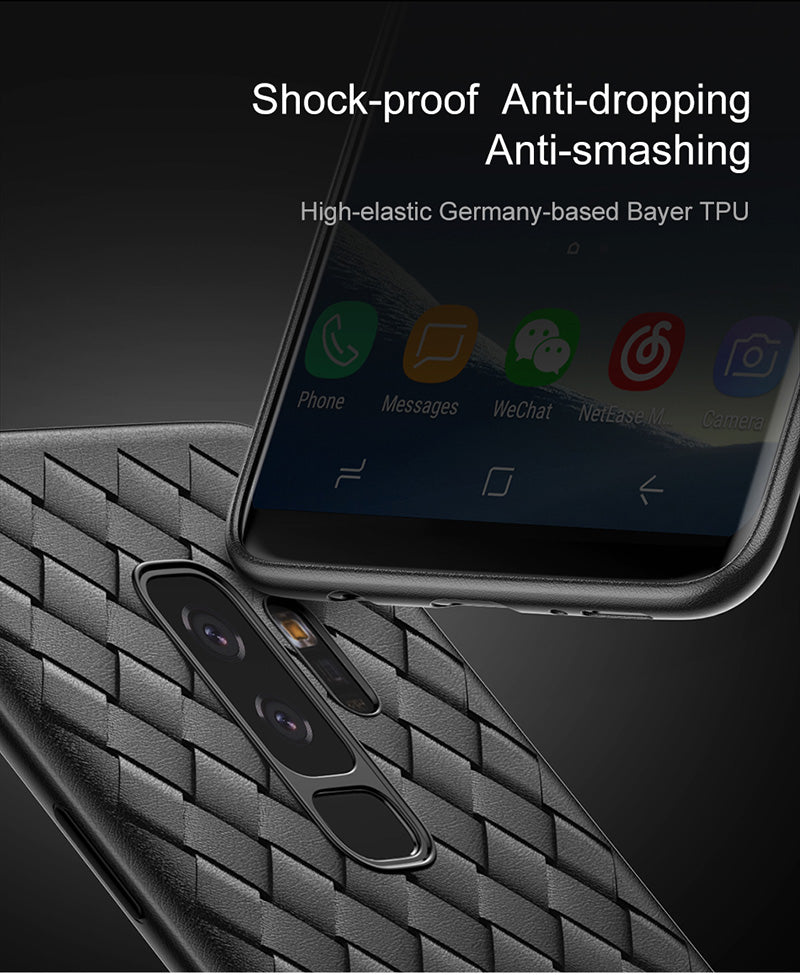 BV Weaving By Baseus Slim Flexible Case For Galaxy S9 Plus Black