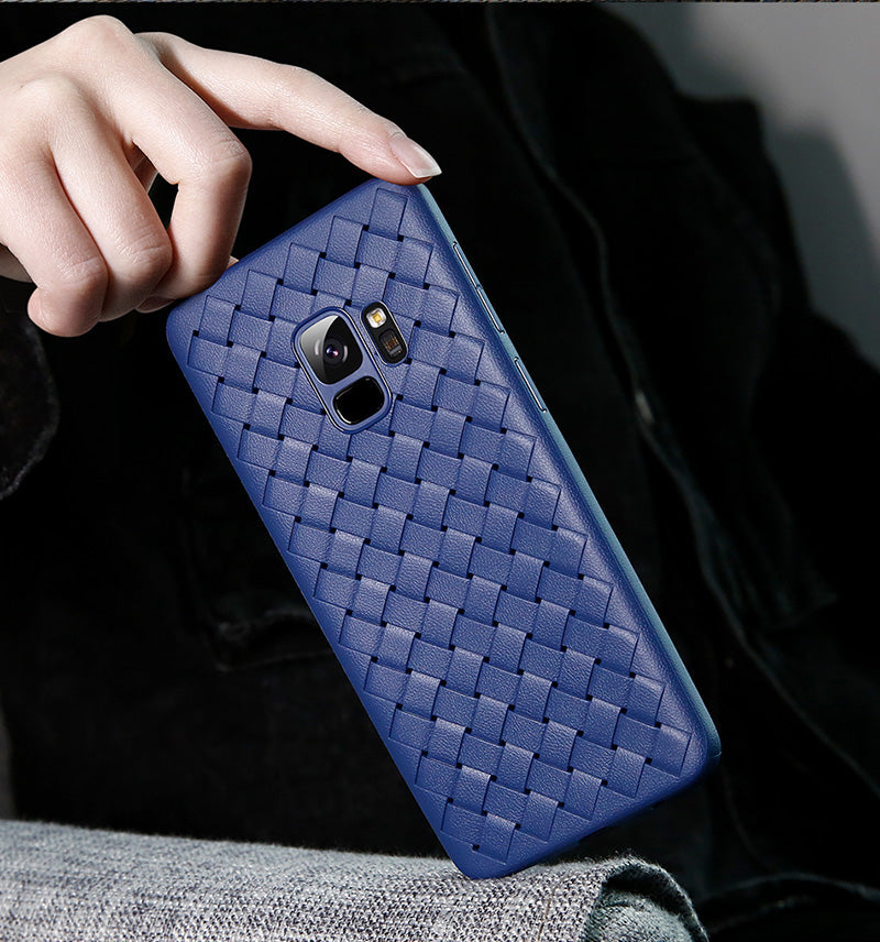 BV Weaving By Baseus Slim Flexible Case For Galaxy S9 Plus Blue