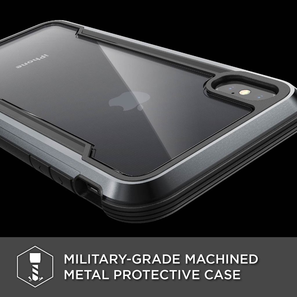 Defense Shield By X-Doria iPhone Xs Max Anti Shocks Case Up To 3M – T/Black