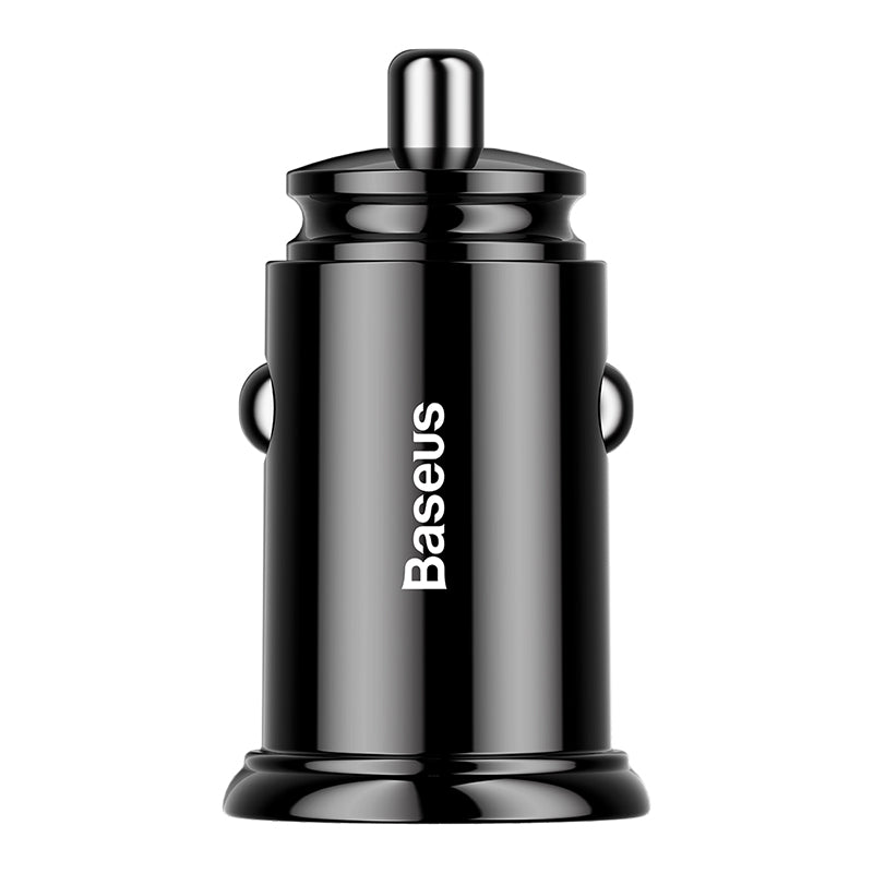 Baseus Circular Car Adapter Dual USB Quick Charge 3.0 (30W)