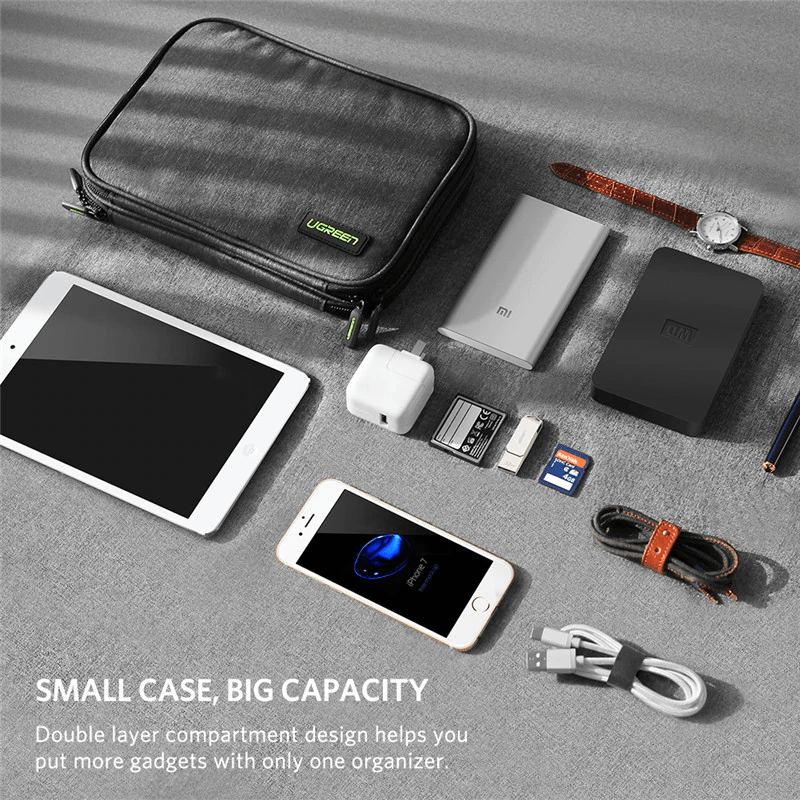 Ugreen Storage Carrying Box for iPad Mini, iPhone, SSD Bag and more