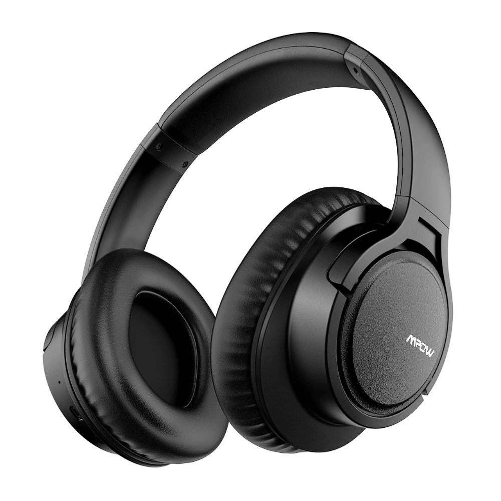 Mpow H7 Noise Cancelling  Wireless Headphone, Long Battery 15H, Aux Port Blue