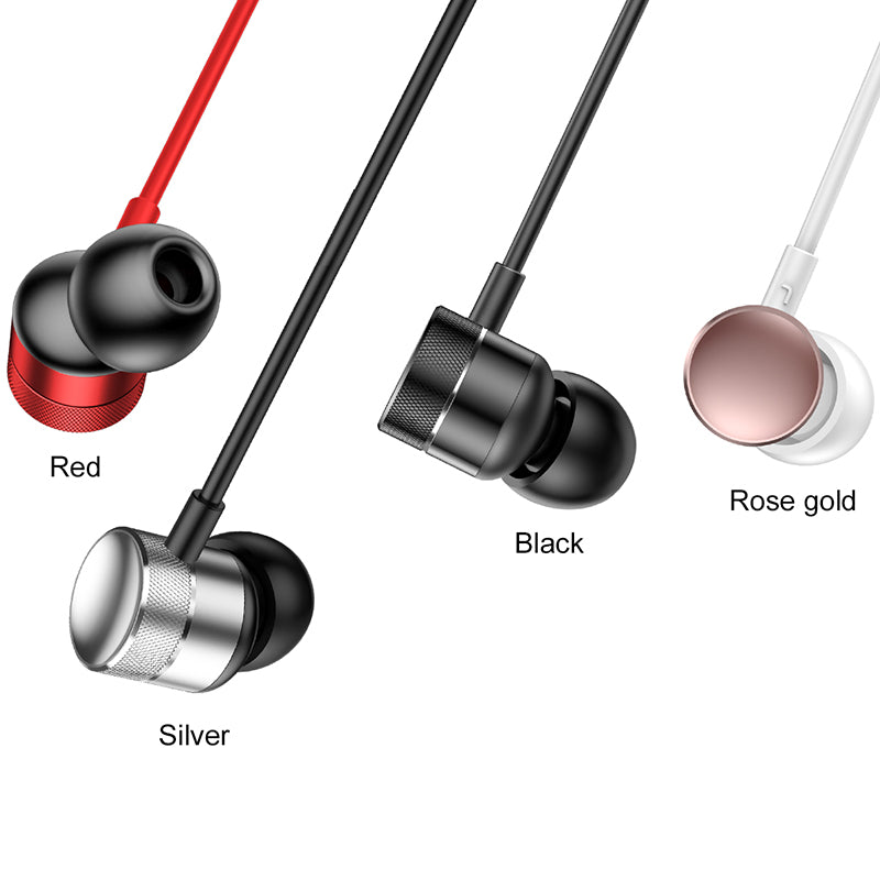 Baseus Encok H04 Sport Wired Stereo Earphone Silver/Black