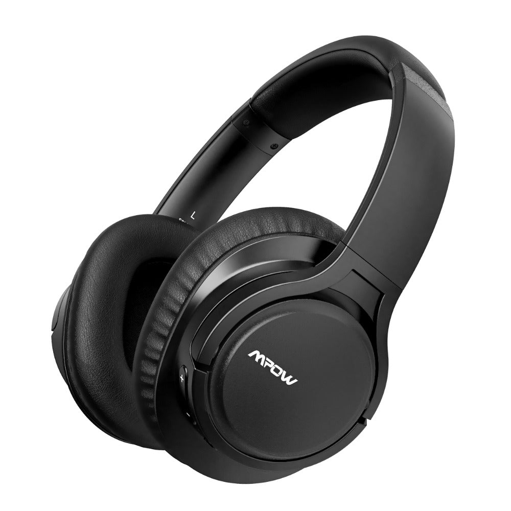 Mpow H7 Noise Cancelling  Wireless Headphone, Long Battery 15H, Aux Port Black