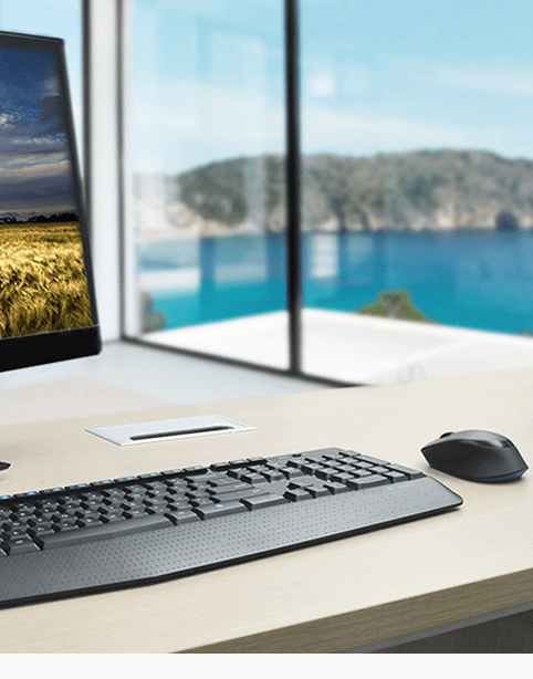 Logitech® Wireless Combo MK345 Keyboard and Mouse - Black