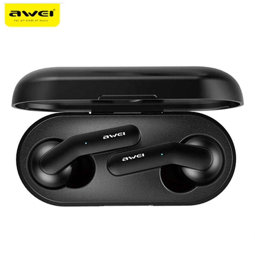 Awei Buds TWS HiFi Stereo Earbuds, Touch Control, Wireless Charging, IPX4