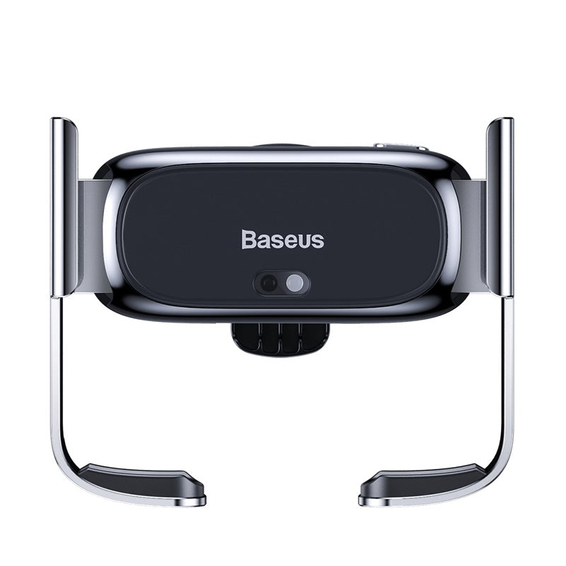 Baseus Mini Electric Car Holder With Sensor Silver