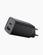 Baseus GaN2 Lite Quick ChargerC+U 65W EU - Black