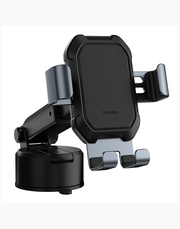 Baseus Tank gravity car mount holder with suction base Tarnish - Black