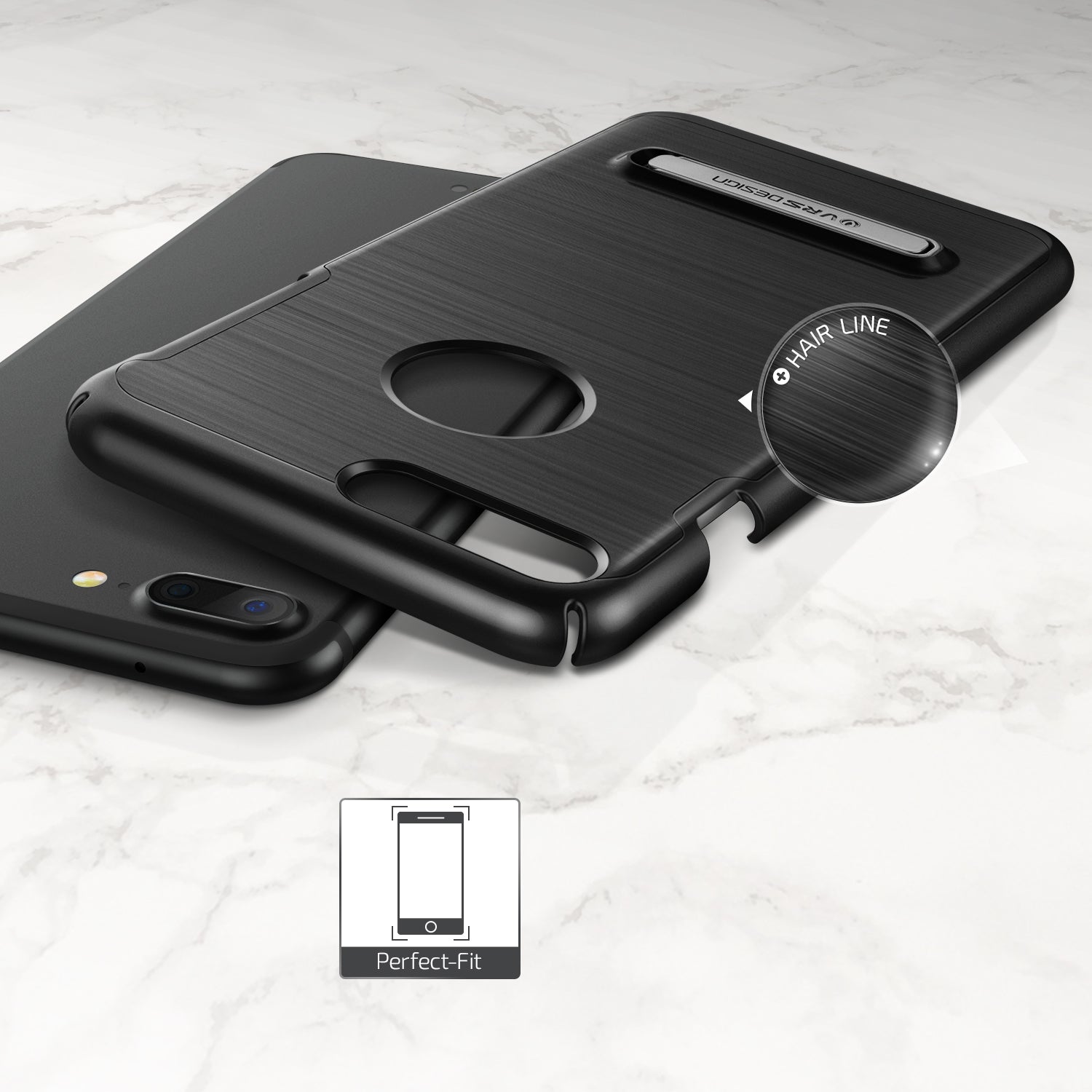 Simpli Lite Series Original From VRS Design Slim Case For iPhone 7 Black