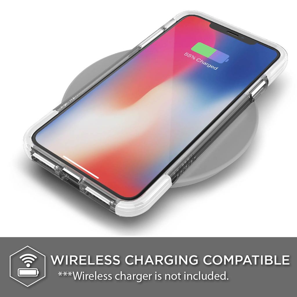 Defense Clear By X-Doria iPhone Xs Max Anti Shocks Case Up To 2M T/White