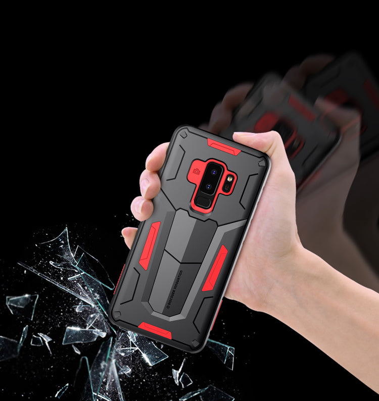 Defender II By Nillkin Anti-Shocks Case For Galaxy S9+ | Black/Red