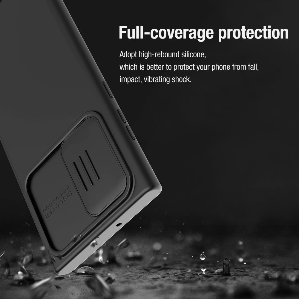 Nillkin CamShield Silky Silicone Case For Galaxy S22 Ultra