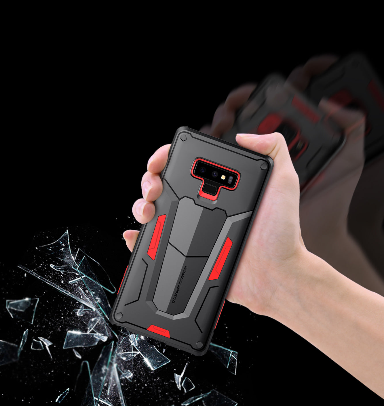 Defender II By Nillkin Anti-Shocks Case For Galaxy Note 9 | Red