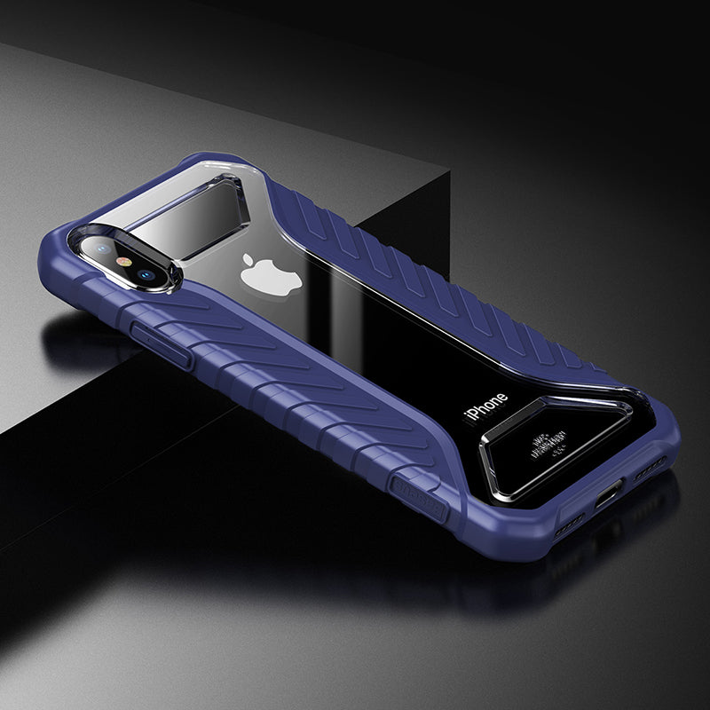 Michelin By Baseus Anti-Shocks Case For iPhone Xs Max Blue