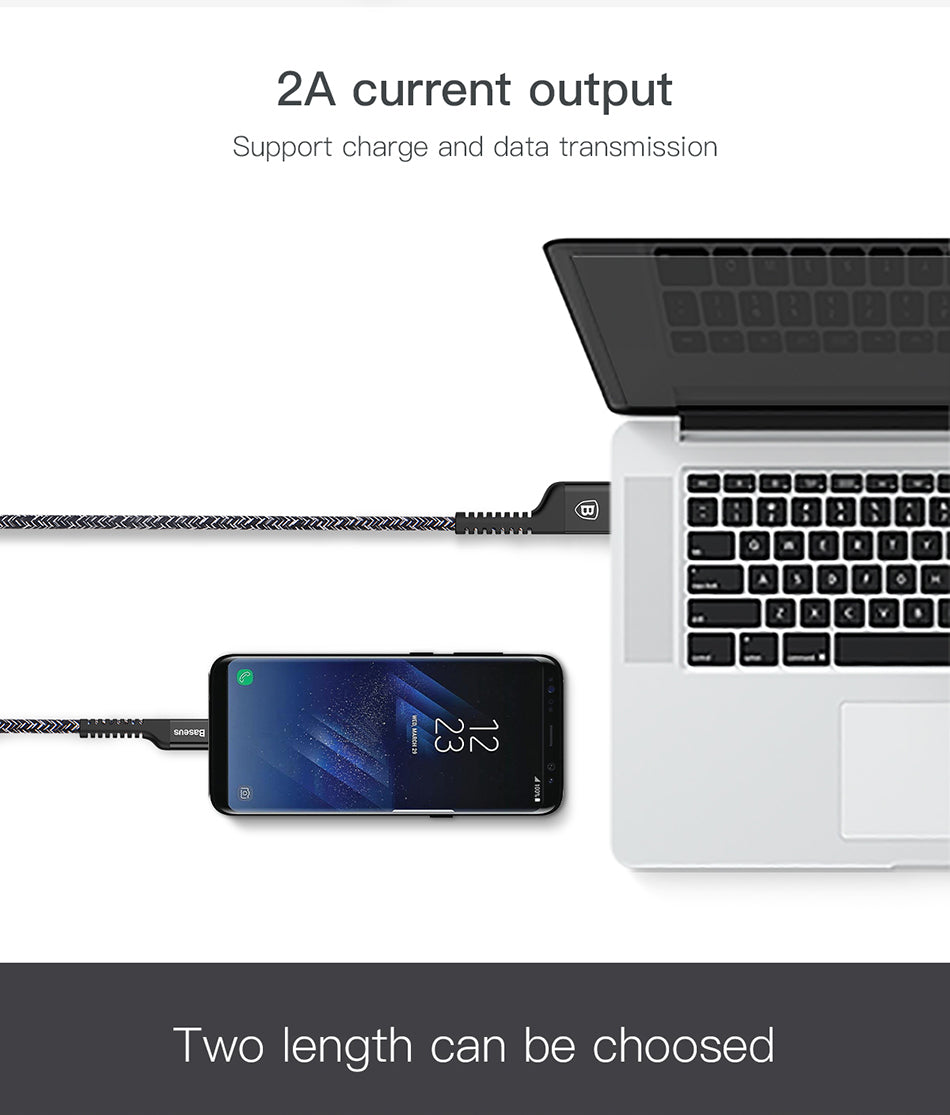 Confidant By Baseus Anti-break Type-C Cable 1.5Meter Black