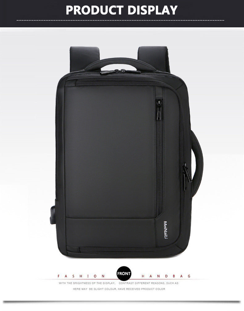 MEINAILI 1805 Laptop Backpack 15.6-inch With USB Charging Port