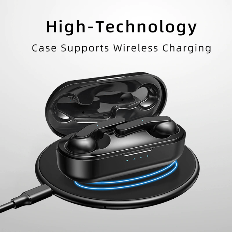 Awei Buds TWS HiFi Stereo Earbuds, Touch Control, Wireless Charging, IPX4