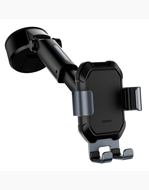 Baseus Tank gravity car mount holder with suction base Tarnish - Black
