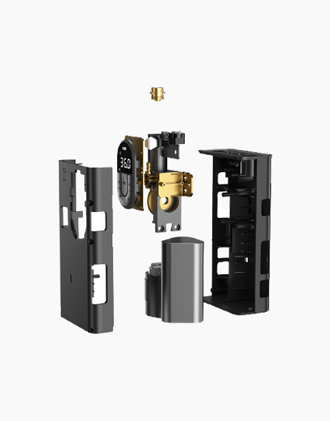 Baseus Energy Source Inflator Pump Tarnish With 2400mAh Battery