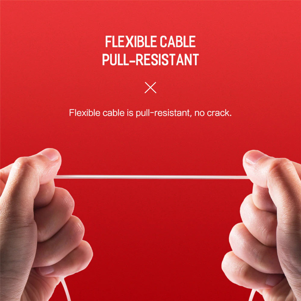 Rock AirPods Silicone Case + Anti Lost Strap, Anti Shocks Red