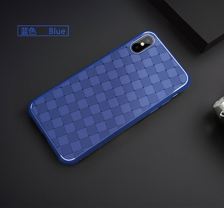 Wave Case By Nillkin Flexible Slim Case Anti-shock For iPhone X – Blue