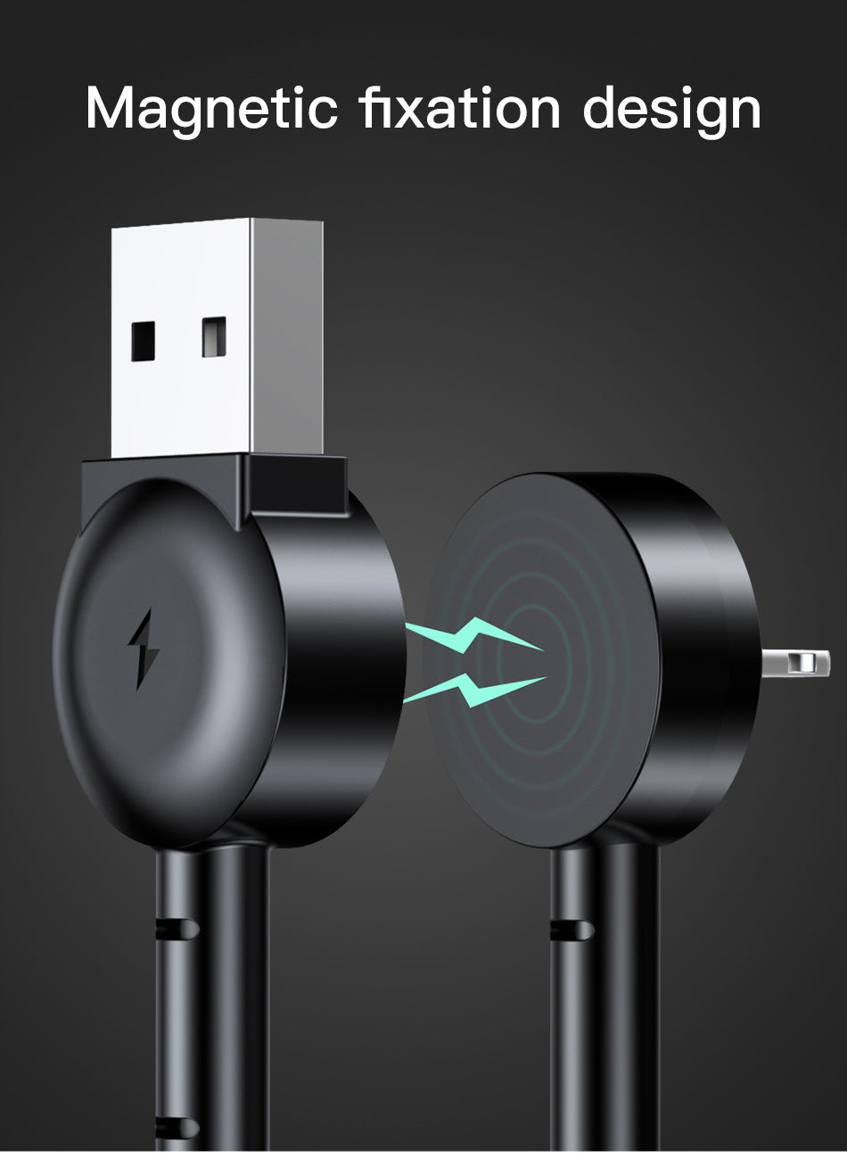 Maruko By Baseus lightning Video Cable Black