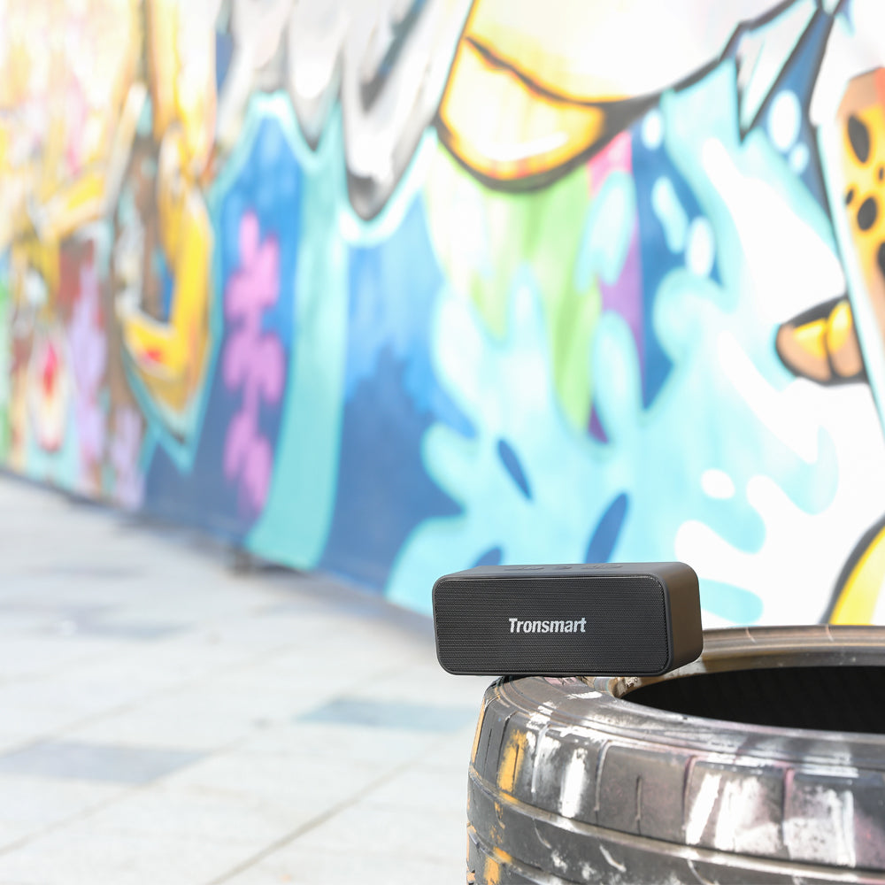 Tronsmart T2+ Deep Bass Portable Bluetooth Speaker, IPX7, 24h, BT5.0