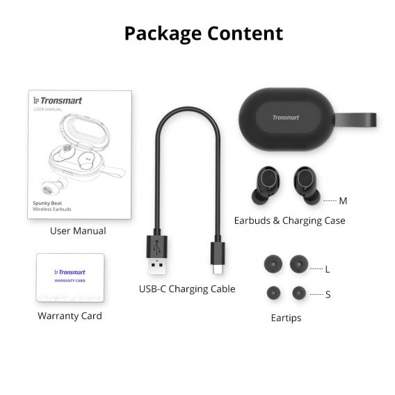 Tronsmart spunky outlet beat bluetooth tws