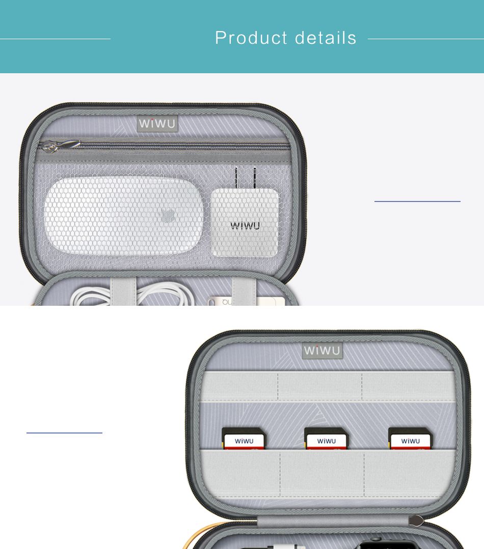 Wiwu Cozy Storage Bag Black