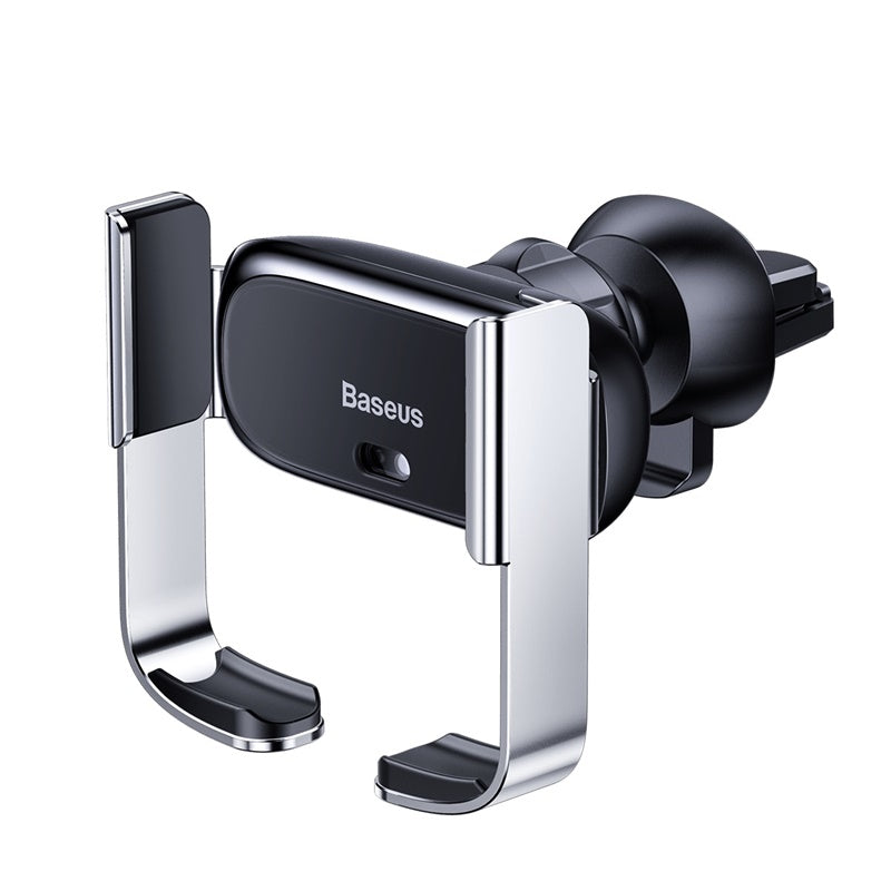 Baseus Mini Electric Car Holder With Sensor Silver