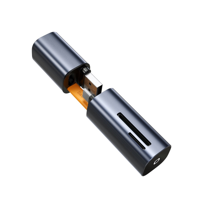 Baseus Mini Cabin Mobile/Computer Card Reader Blue