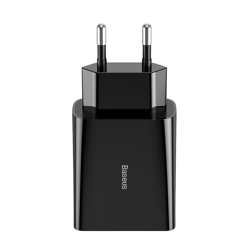 Baseus Speed Mini Dual QC3.0 USB Charger 18W - Black
