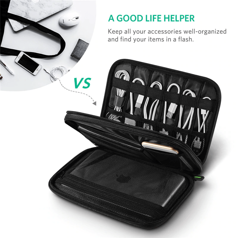 Ugreen Storage Carrying Box for iPad Mini, iPhone, SSD Bag and more
