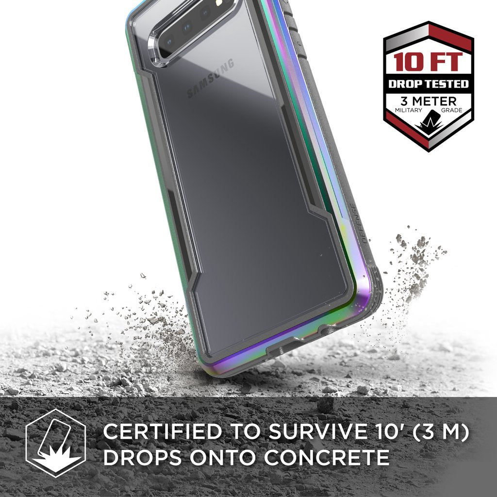 Defense Shield By XDoria Drop Tested Case Up To 3 Meter Iridescent