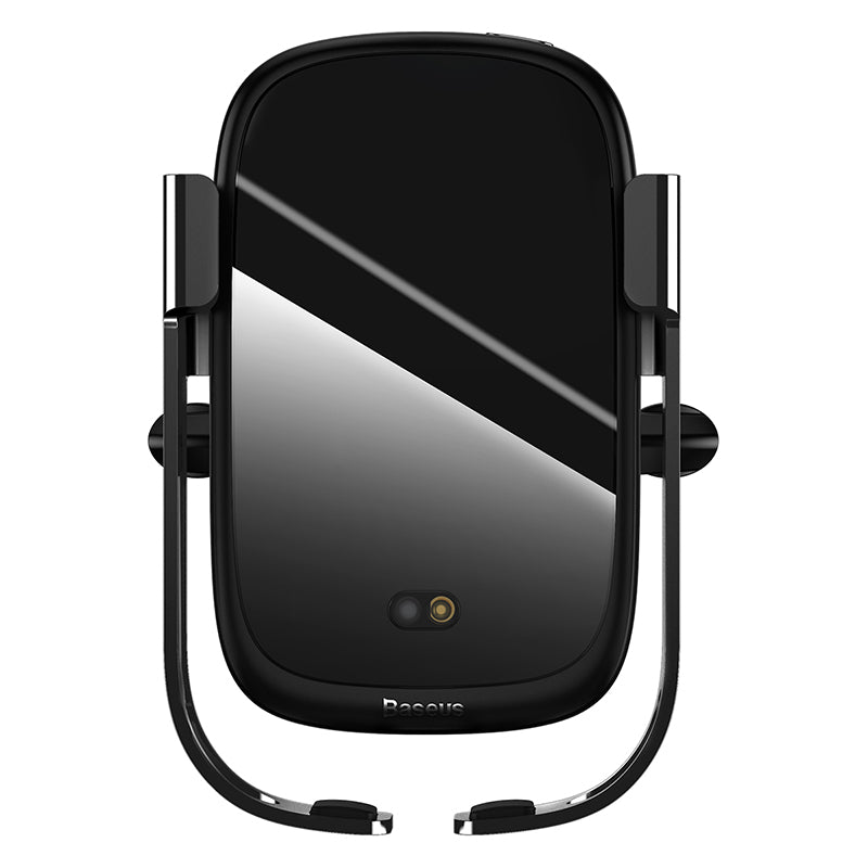 Baseus Rock-solid Electric Holder Fast Wireless Charger 10W Black