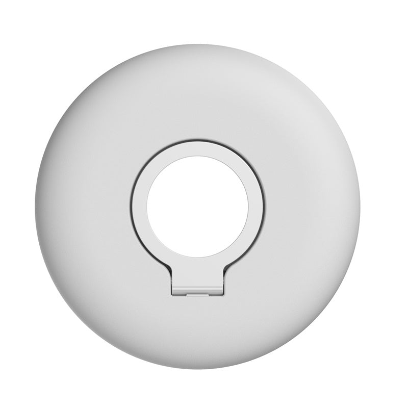 Baseus Planet cable winder for Apple Watch in white, featuring a compact, circular design for organizing charging cables.