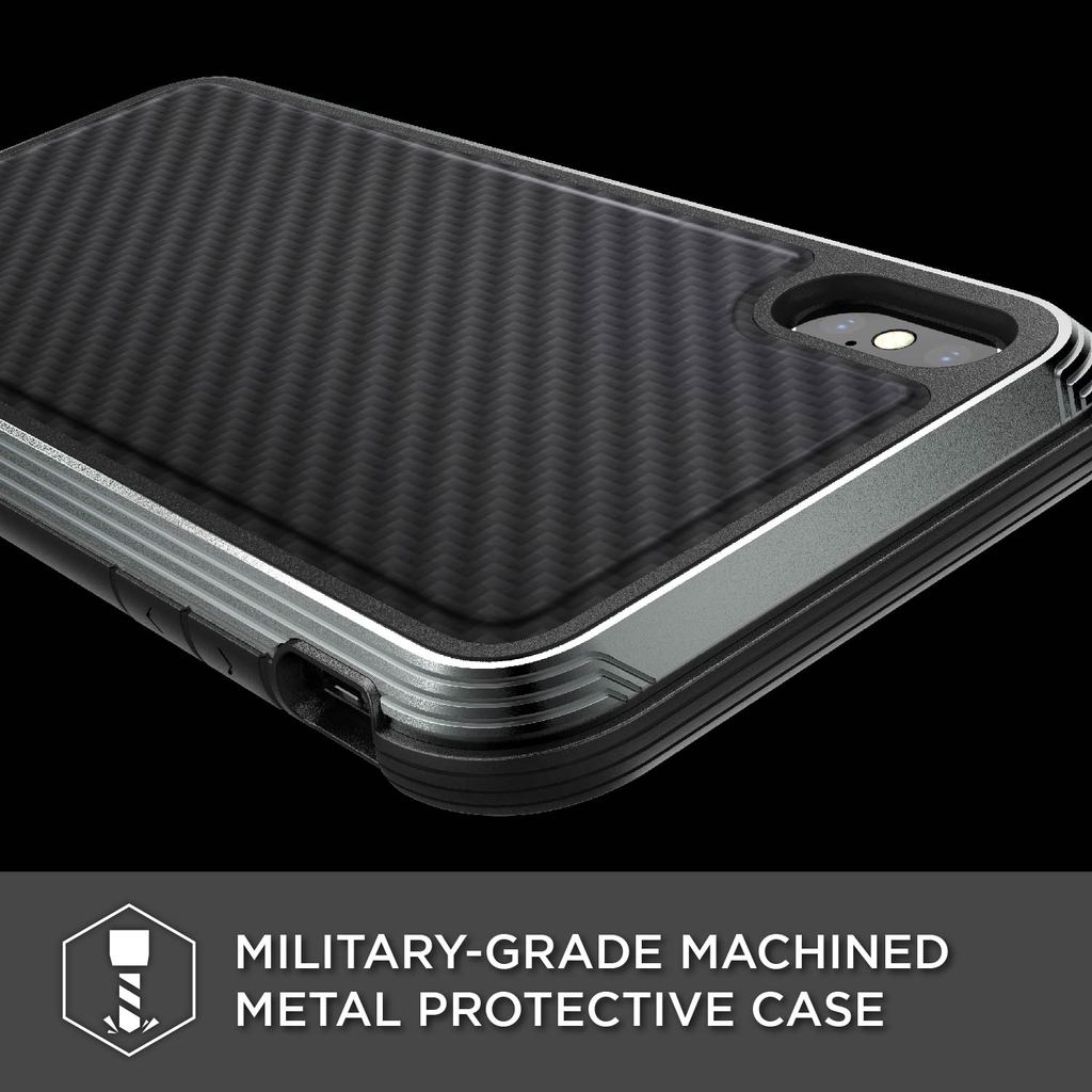Defense Lux Carbon By X-Doria For iPhone Xs Max Anti Shocks Case Up To 3M