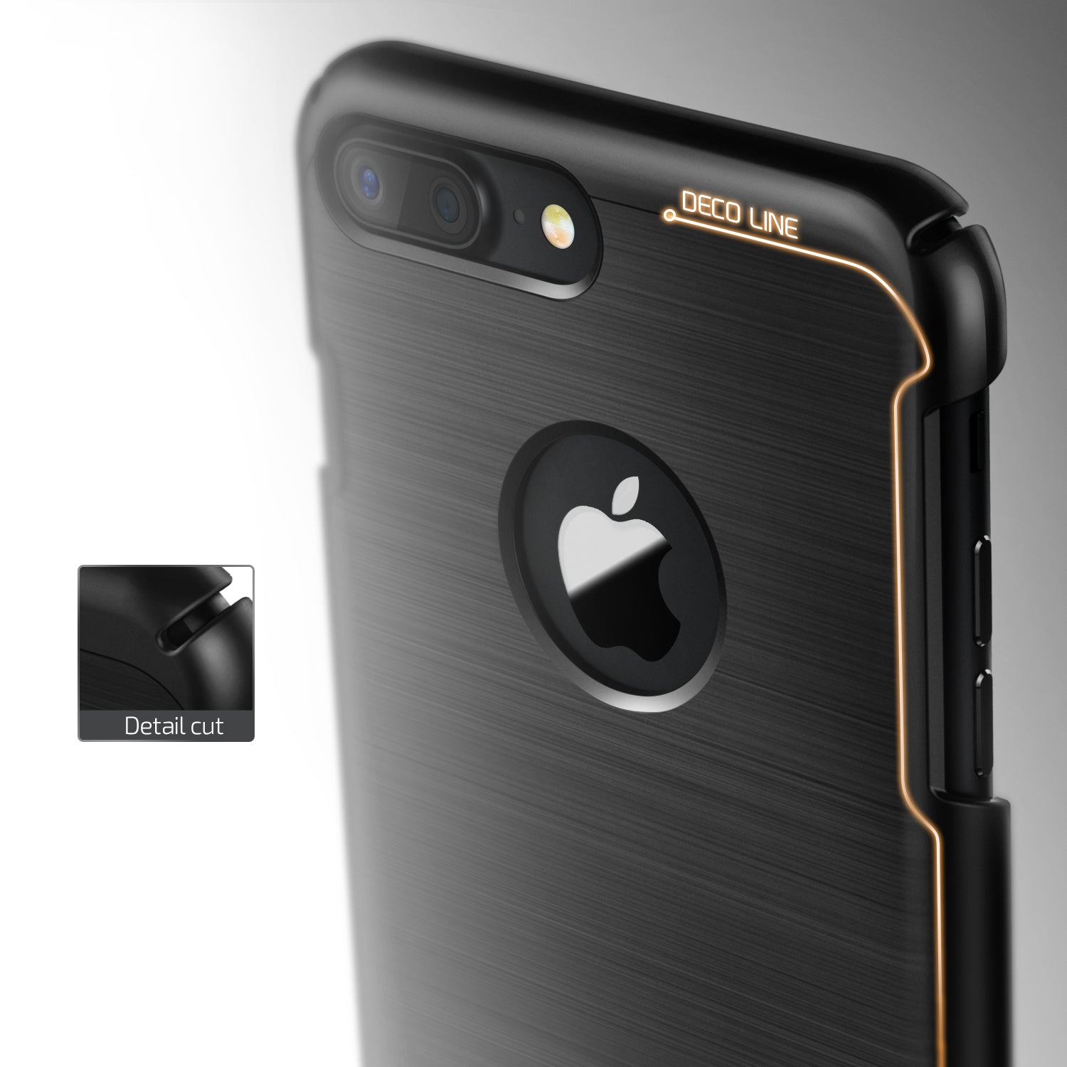 Simpli Lite Series Original From VRS Design Slim Case For iPhone 7 Plus Black