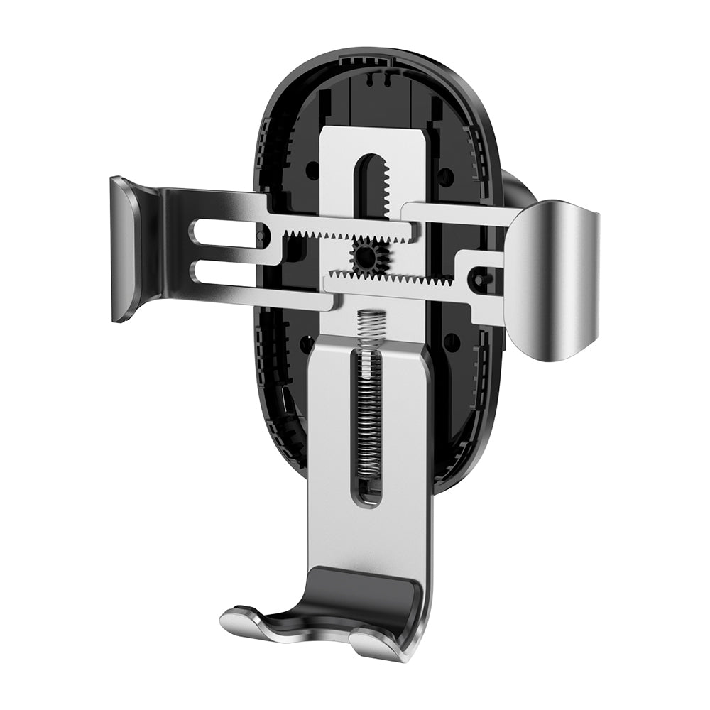 Gravity Car Mount Wireless Charger [ Fast Charging ] By Baseus Silver/Black