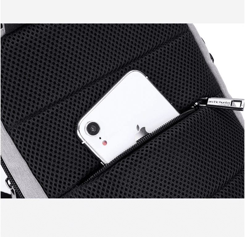 ARCTIC HUNTER Waterproof Men Chest Bag Gray