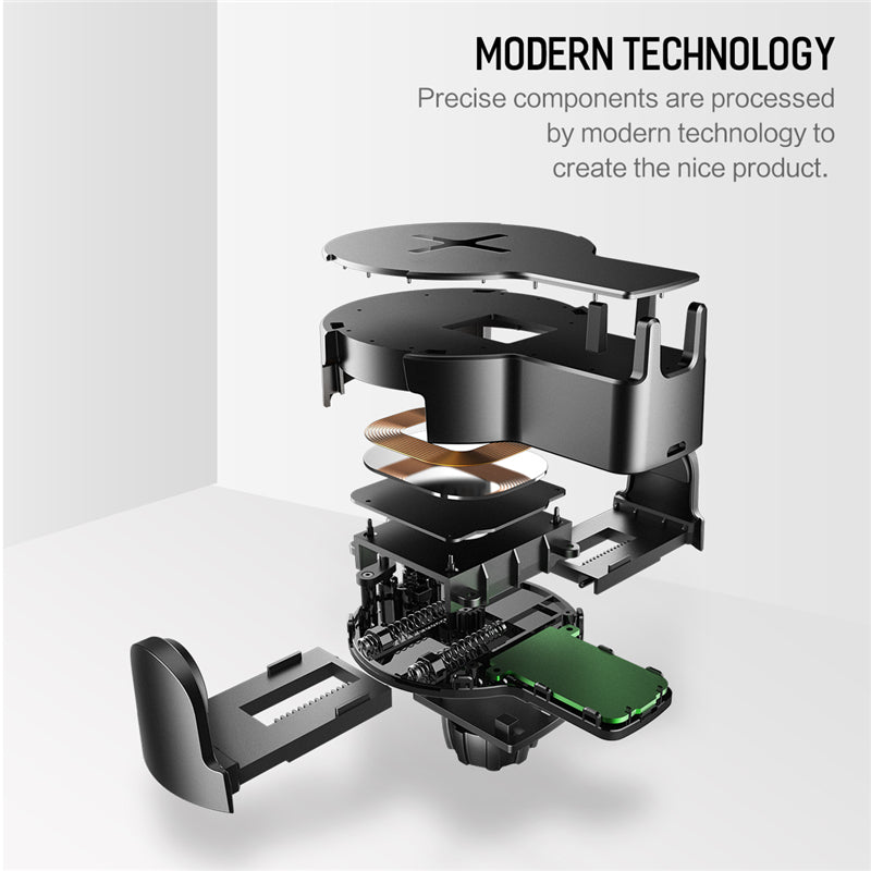 W2 Pro By Rock Wireless Charger + Car Holder With Many Options To install