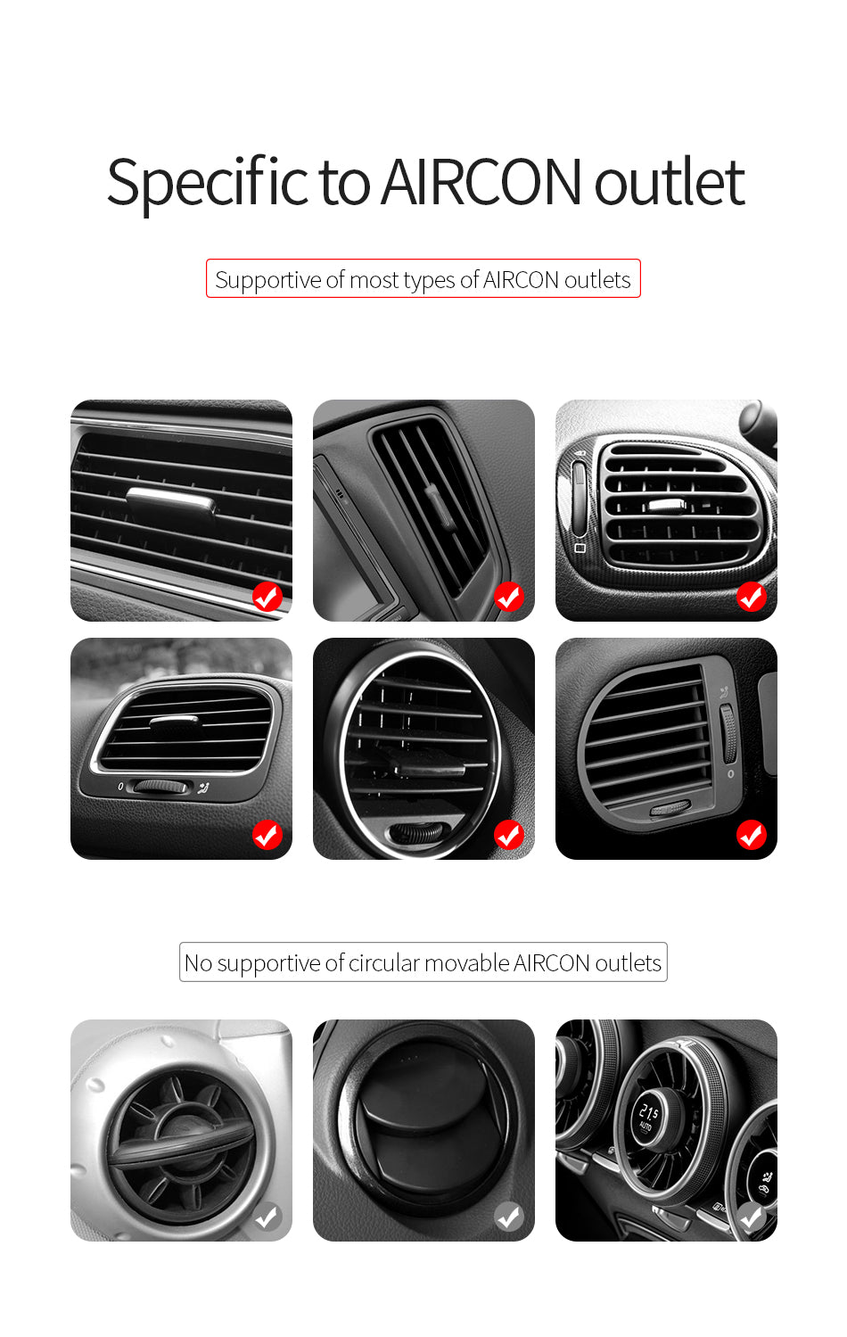 Baseus Metal Age Gravity Car Moun Air Outlet Version Silver