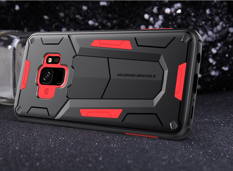 Defender II By Nillkin Anti-Shocks Case For Galaxy S9 - Black/Red
