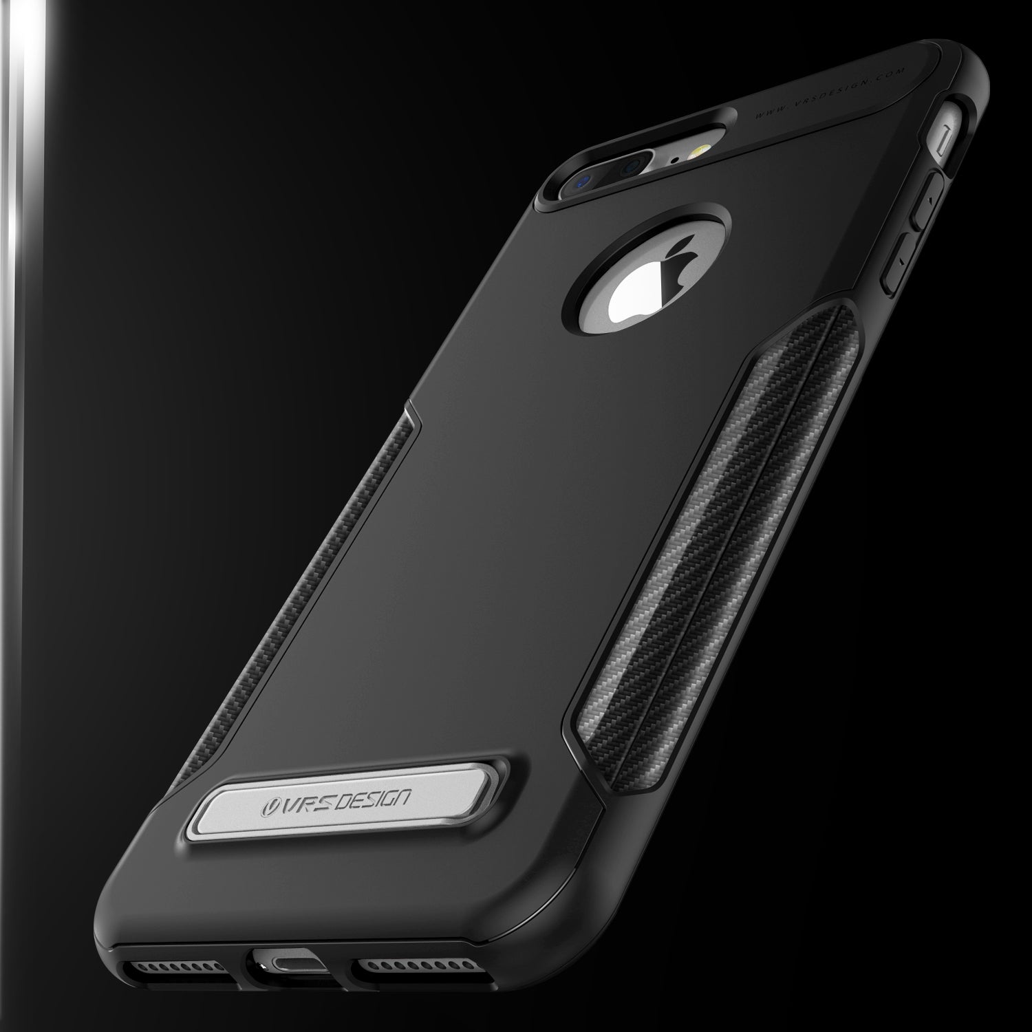 Carbon Fit Series Original From VRS Design Anti-shocks Case For iPhone 7 Plus / Black
