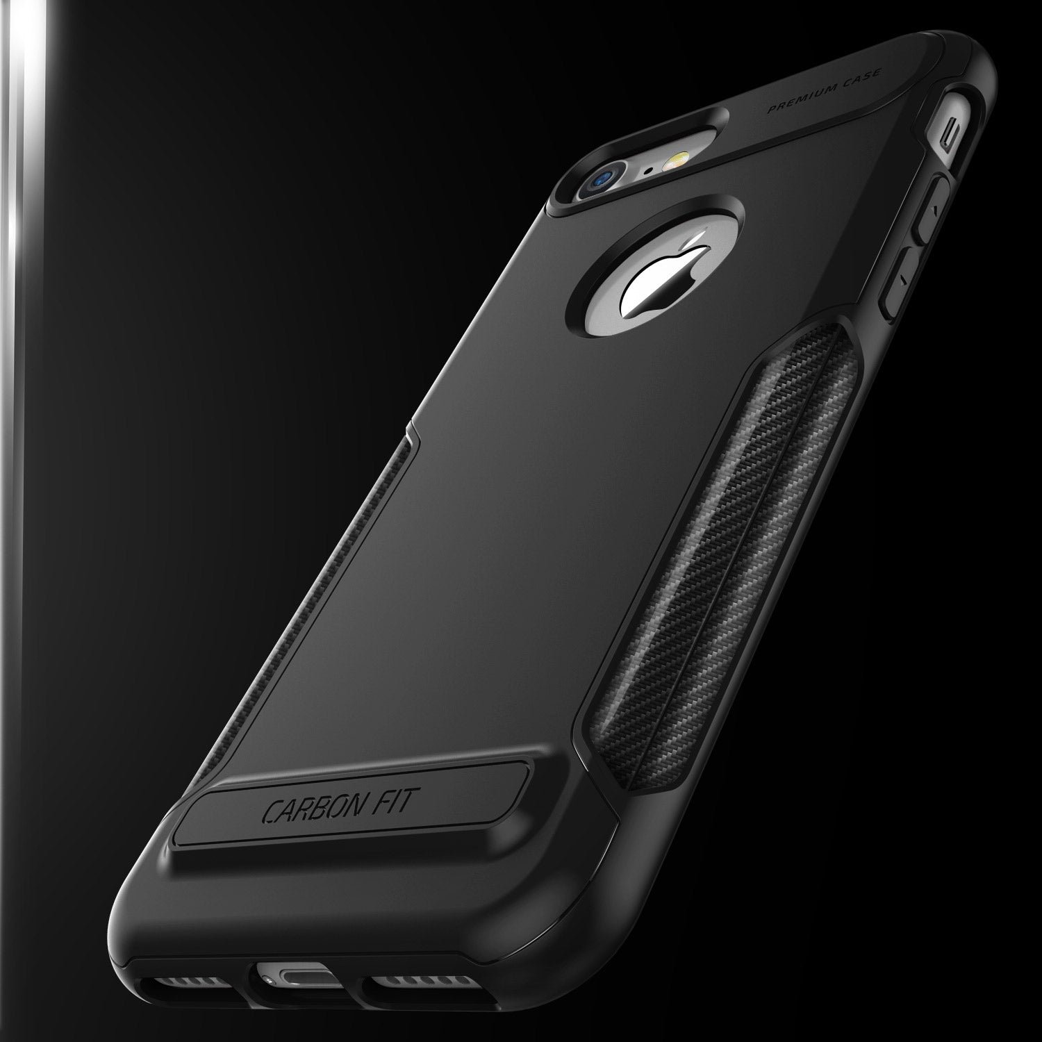 Carbon Fit 2 Series Original From VRS Design Anti-shocks Case For iPhone 7 / Black