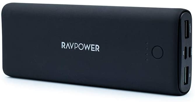 Ravpower 20100mAh RP-PB191 3-Ports QC3.0 + PD Total 30W