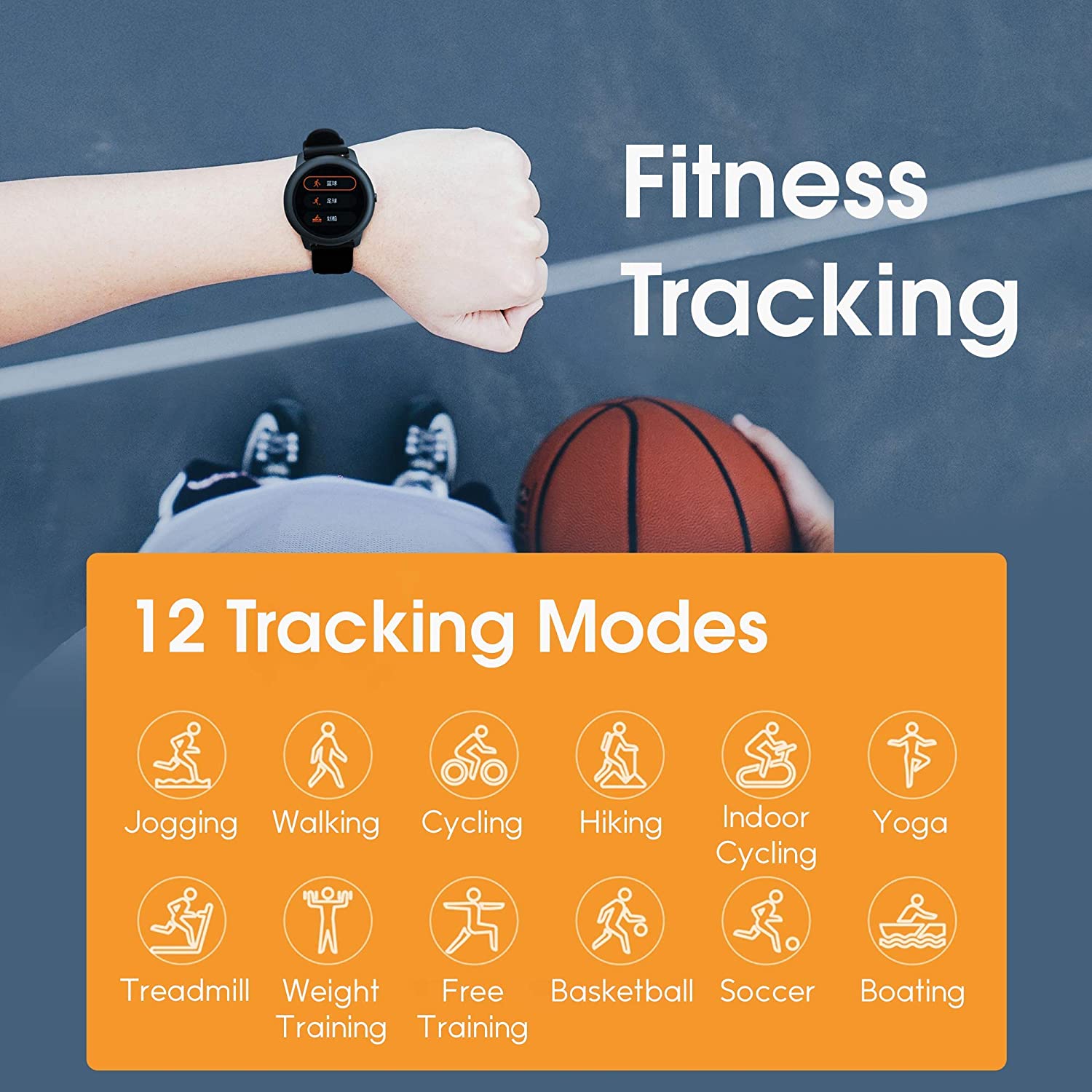 Haylou Solar LS05 Smart Watch Health and Fitness Tracker Up To 15 days - Black