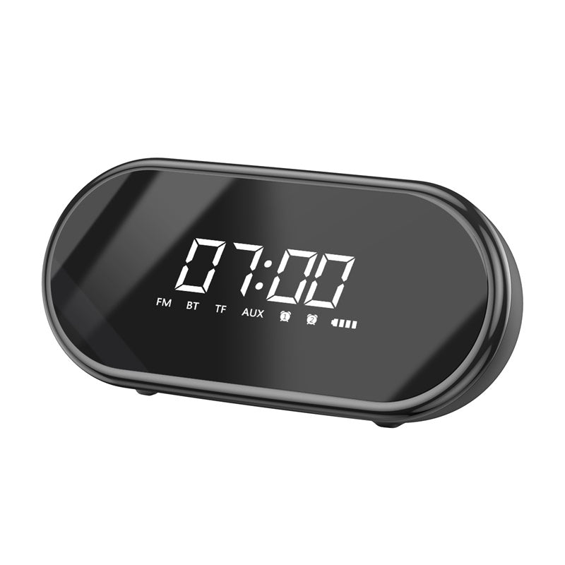 Baseus Encok E09 Wireless Speaker, Alarm, FM Radio Black