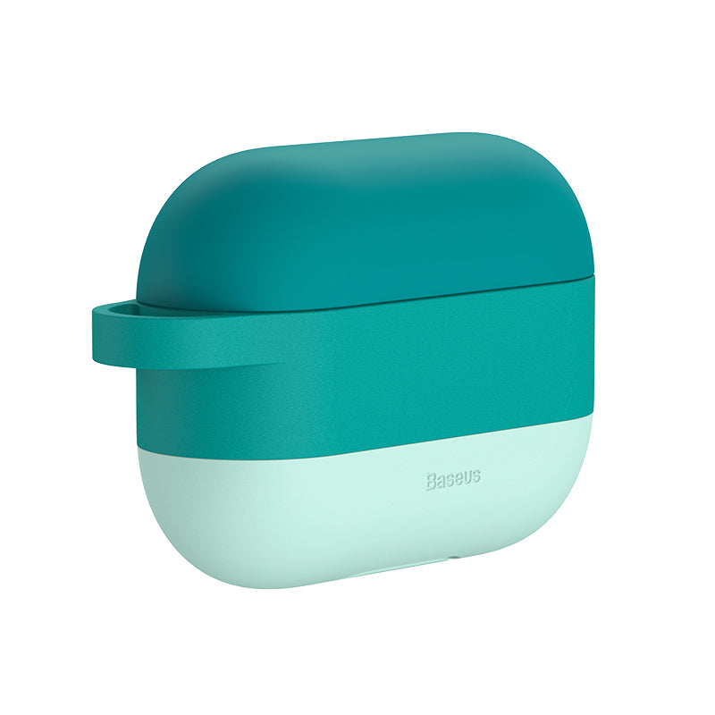 Baseus Cloud hook Silica Gel Protective Case For AirPods Pro Green